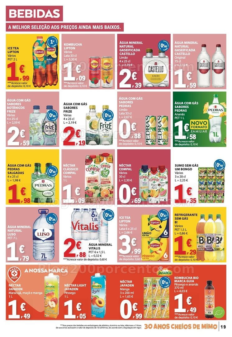 Antevisão Folheto E-LECLERC Promoções de 18 a 24 junho